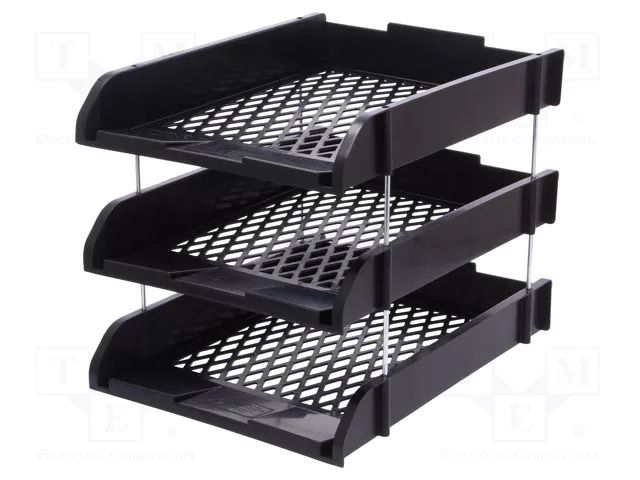 ESD; A4; electrically conductive material; black; horizontal STATICTEC PRT-STS1090