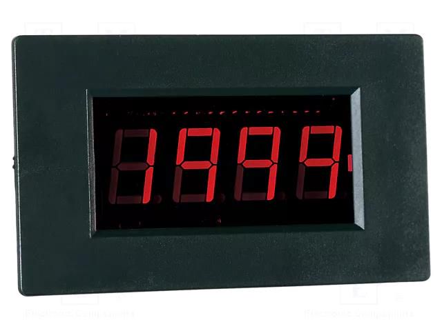 Voltmeter; digital,mounting; 0÷199.9mV; on panel; snap fastener PEAKTECH PKT-LDP-235