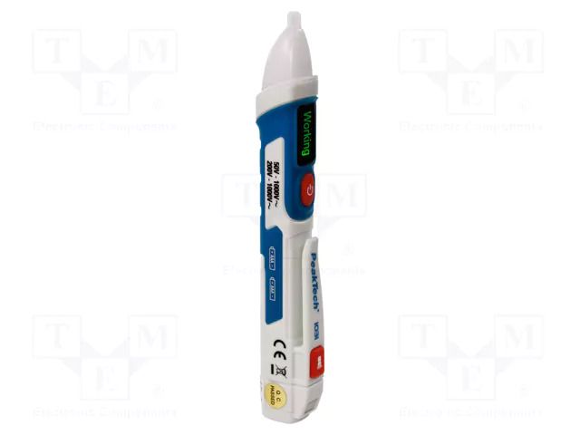 Tester: non-contact voltage detector; 50÷1000VAC; 50/60Hz PEAKTECH PKT-P1031