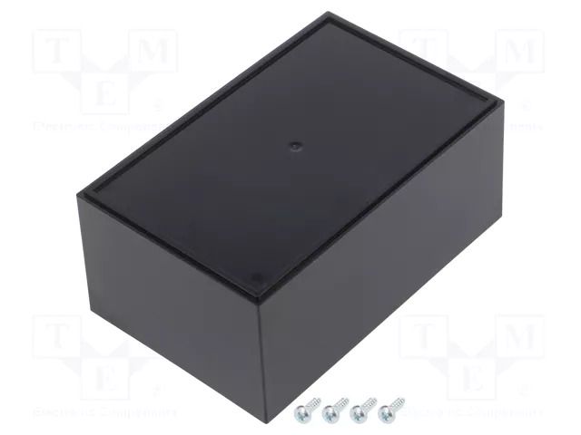 Enclosure: multipurpose; X: 70mm; Y: 110mm; Z: 48mm; 15; ABS; black TEKO 152/P.9