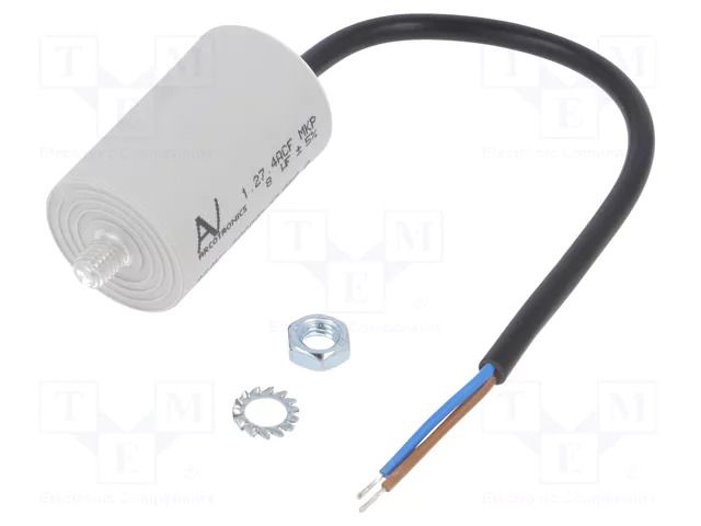 Capacitor: polypropylene; motors, run; 8uF; 470VAC; Ø35x58.5mm KEMET C274ACF4800LF0J