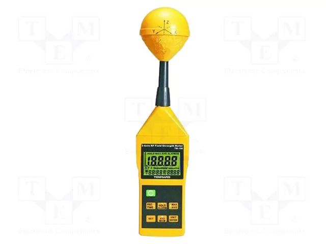 Meter: electric field strength; Display: LCD; Display: 3,75 digit TENMARS TM-196