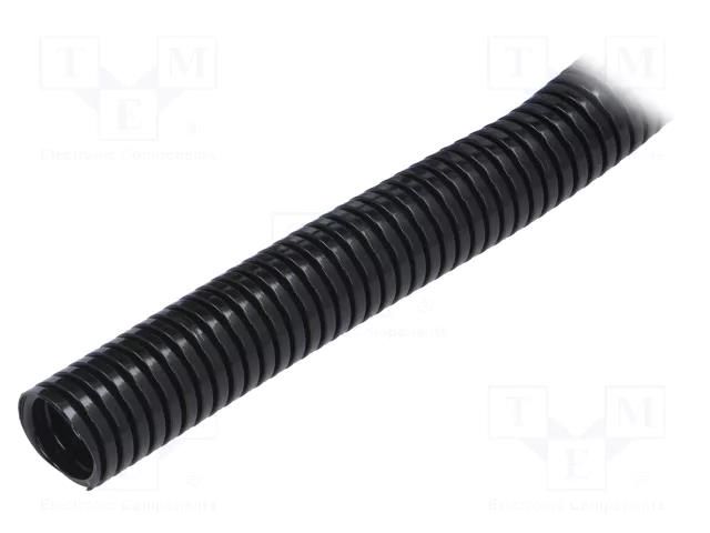 Protective tube; Size: 56; polyamide 6; black; L: 30m; PCL; PMAFLEX PMA I-PCLG-56B