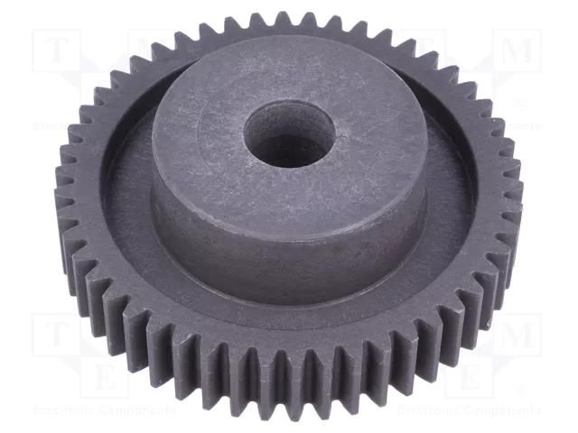 Spur gear; whell width: 35mm; Ø: 204mm; Number of teeth: 100; ZCL ELESA+GANTER ZCL-2.0-100