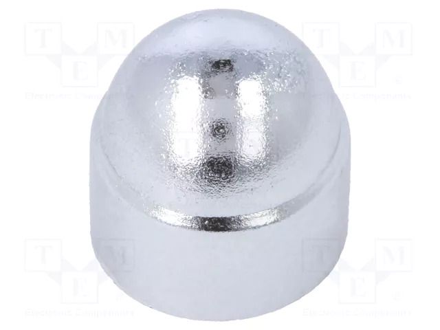 Protection cover; M6; polyetylene; Plating: chromium ELESA+GANTER NCD.6-CR