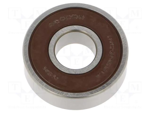 Bearing: ball; Øint: 10mm; Øout: 26mm; W: 8mm; bearing steel NSK NSK6000-DDU-CM