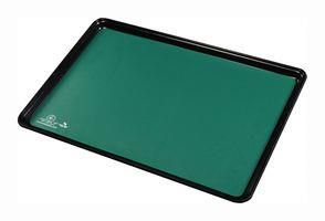 MAT TRAY LINER, VINYL, GREEN, 16" X 24" 65159