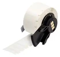 LABEL, THERMAL TRANSFER PRINTABLE, WHITE M6-15-423