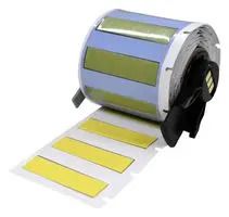 LABEL, HEAT SHRINK, 6.35MMX44.45MM, YLW M6-250-175-342-YL