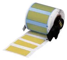 LABEL, HEAT SHRINK, 9.53MMX44.45MM, YLW M6-375-175-342-YL