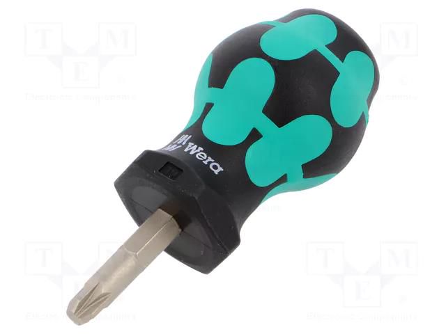 Screwdriver; Pozidriv®; PZ3; STUBBY; Blade length: 25mm WERA WERA.05008855001