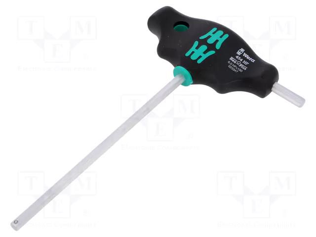 Screwdriver; hex key; HEX 6mm; with holding function; 400 WERA WERA.05023347001