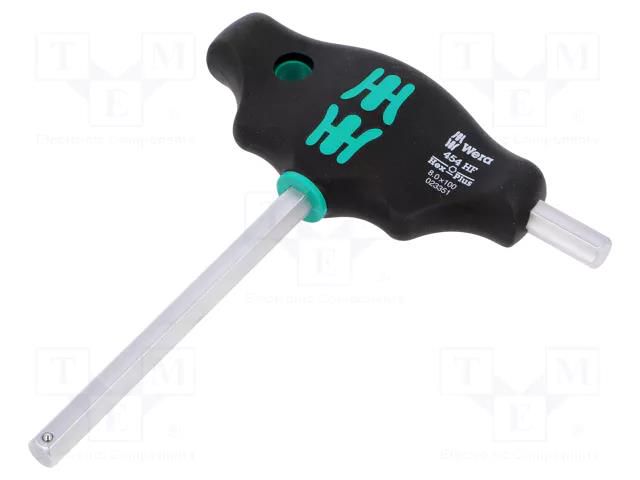 Screwdriver; hex key; HEX 8mm; with holding function; 400 WERA WERA.05023351001