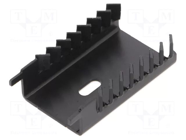 Heatsink: moulded; TO220; black; L: 12.7mm; W: 30mm; H: 45mm; 13K/W ALUTRONIC FI307/SE