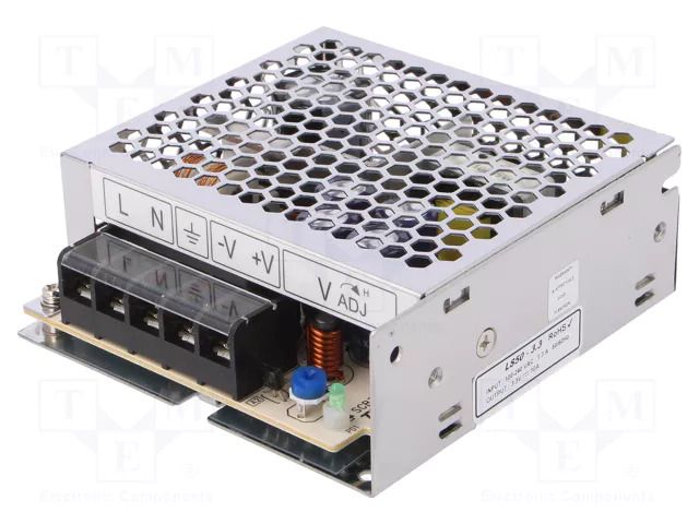 Power supply: switching; for building in,modular; 50W; 3.3VDC TDK-LAMBDA LS50-3.3