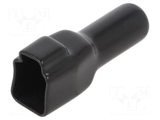 Plug cover; female; DT; PIN: 6; black DEUTSCH DT6S-BT-BK