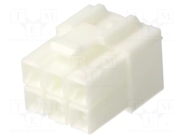Connector: wire-wire/PCB; plug; female; 600V; PIN: 6; for cable JST VLP-06V