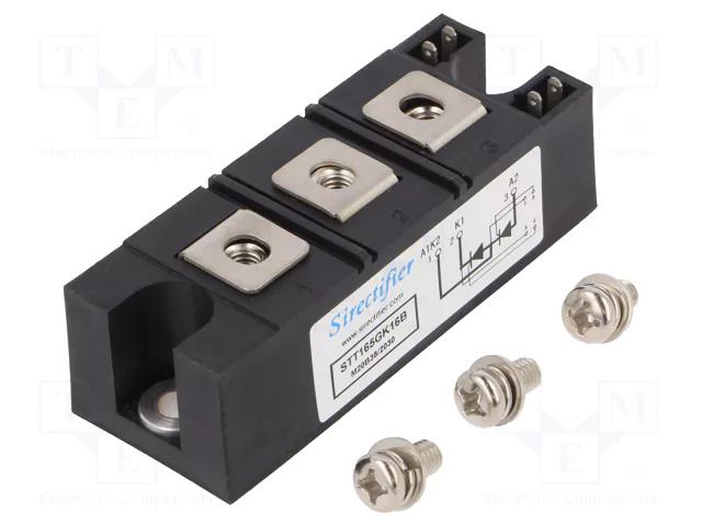 Module: thyristor; double series; 1.6kV; 165A; Ifmax: 300A; 34MM SIRECTIFIER STT165GK16B-SIR