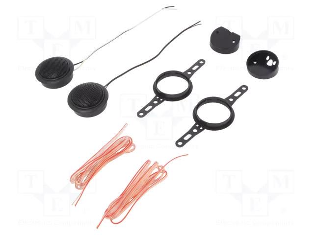 Car loudspeakers; tweeter; 50mm; 120W; 3÷22000Hz; 4Ω; 90dB CL ITALIA CL-01824TW