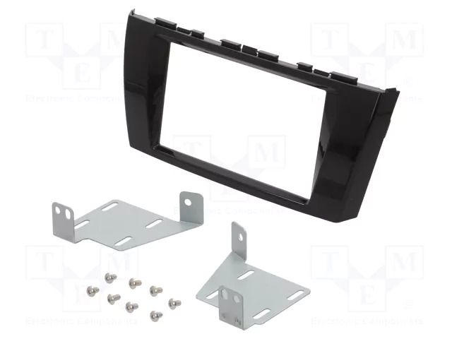 Radio frame; Mitsubishi; 2 DIN; black gloss ACV RAM-40.326.2