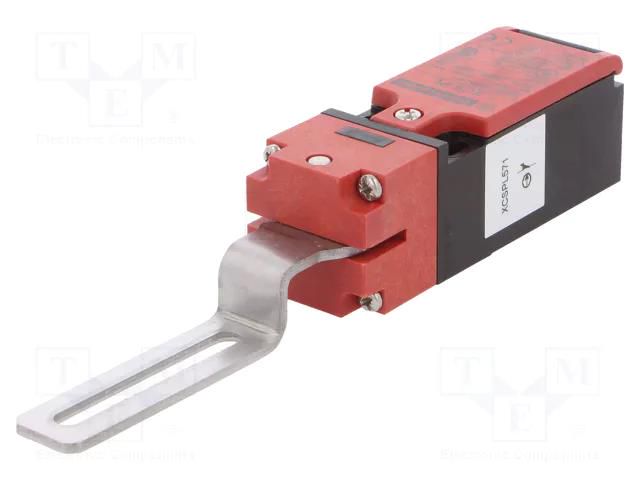 Safety switch: hinged; XCSPL; NC + NO; IP67; -25÷70°C; red; plastic TELEMECANIQUE SENSORS XCSPL571