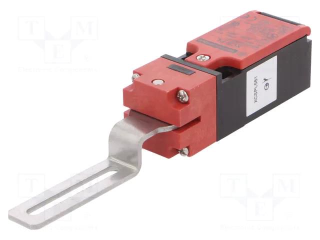 Safety switch: hinged; XCSPL; NC + NO; IP67; -25÷70°C; red; plastic TELEMECANIQUE SENSORS XCSPL581