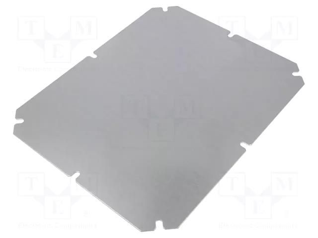 Mounting plate; steel; W: 215mm; L: 265mm; Thalassa TBS SCHNEIDER ELECTRIC NSYAMPM2924T