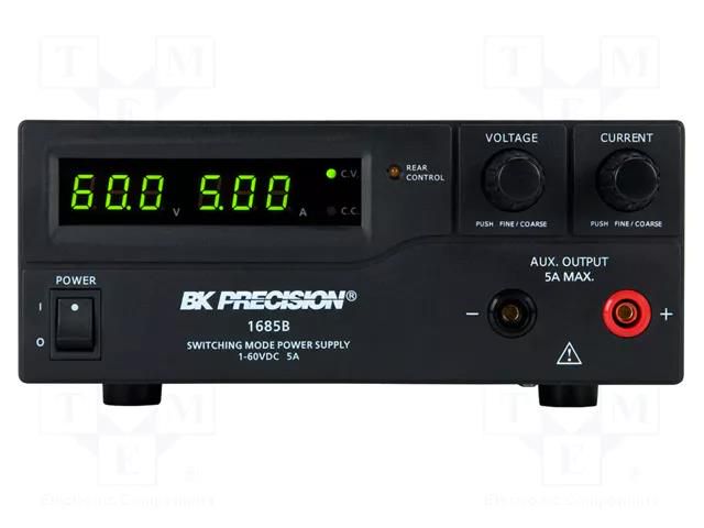 Power supply: laboratory; single-channel,adjustable; 1÷60VDC B&K PRECISION BK1685B