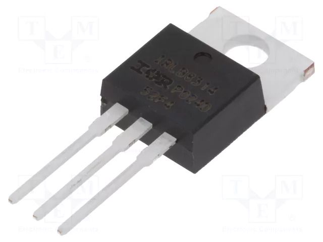 Transistor: N-MOSFET; unipolar; 30V; 120A; Idm: 664A; 125W; TO220AB INFINEON TECHNOLOGIES IRLB8314PBF