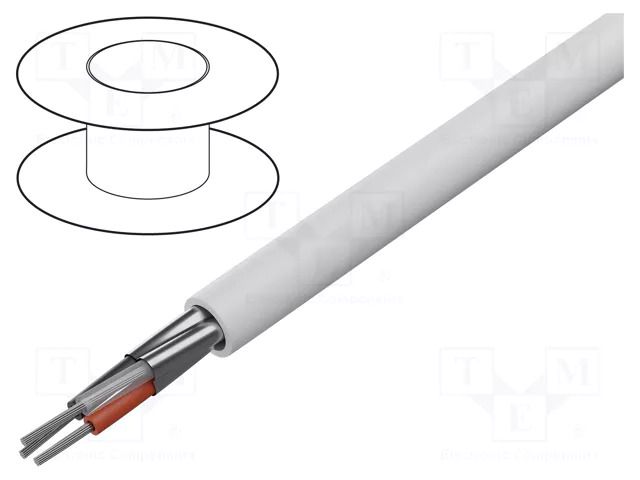 Wire; 3x22AWG; stranded; Cu; shielded,Al-PET foil; Insulation: PVC BELDEN 8771.01305