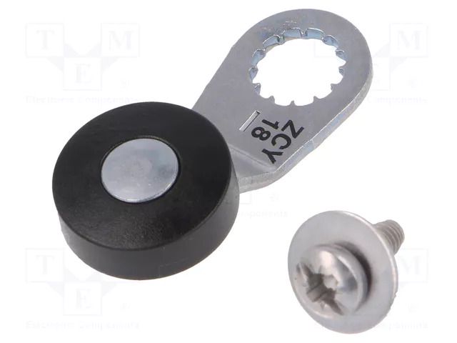 Driving head; lever R 34,5mm, plastic roller Ø19mm TELEMECANIQUE SENSORS ZCY18