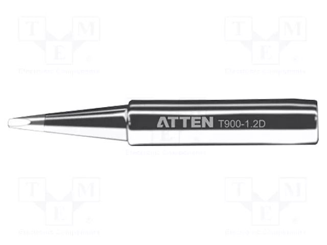 Tip; chisel; 1.2x0.7mm ATTEN T900-1.2D