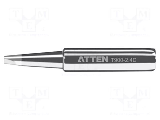 Tip; chisel; 2.4x0.5mm ATTEN T900-2.4D