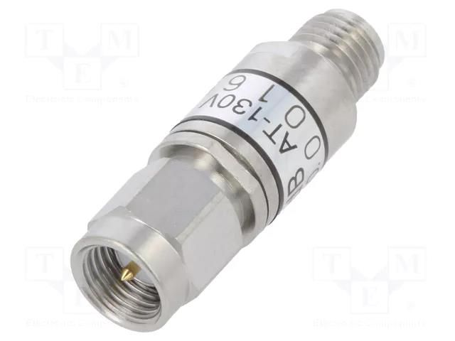 Attenuator; SMA male,SMA female; straight; 50Ω; for cable; PTFE HIROSE AT-130V