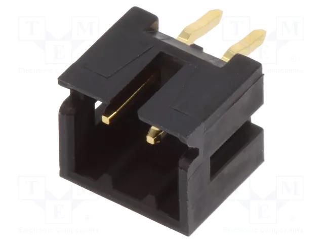 Connector: wire-wire/PCB; socket; male; PIN: 2; SignalBee; straight HIROSE DF3-2P-2DSA-01