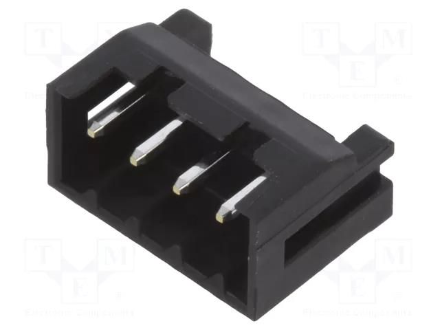 Connector: wire-wire/PCB; socket; male; PIN: 4; DF3; Pitch: 2mm; THT HIROSE DF3A-4P-2DS