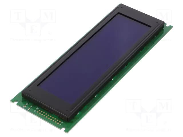 Display: LCD; graphical; 240x64; STN Negative; 180x65x12.5mm; 5.2" DISPLAY ELEKTRONIK DEM240064C1SBH-PWN