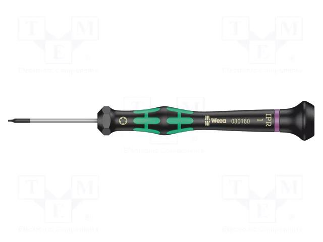 Screwdriver; precision; Torx® PLUS with protection; 1IPR WERA WERA.05030160001