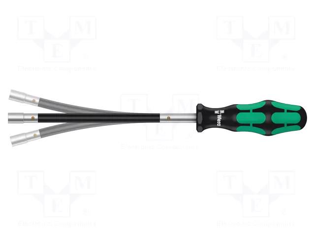 Screwdriver; with flexible shaft; 6-angles socket; HEX 8mm WERA WERA.05028152001
