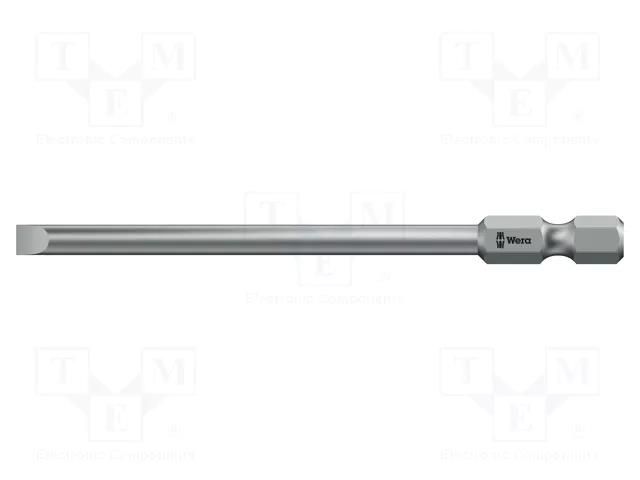 Screwdriver bit; slot; 4.5x0.6mm; Overall len: 89mm WERA WERA.059489