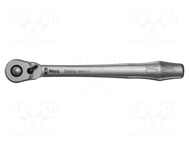 Rattle; 1/2"; Zyklop Metal; 271mm; Teeth: 72 WERA WERA.05004064001
