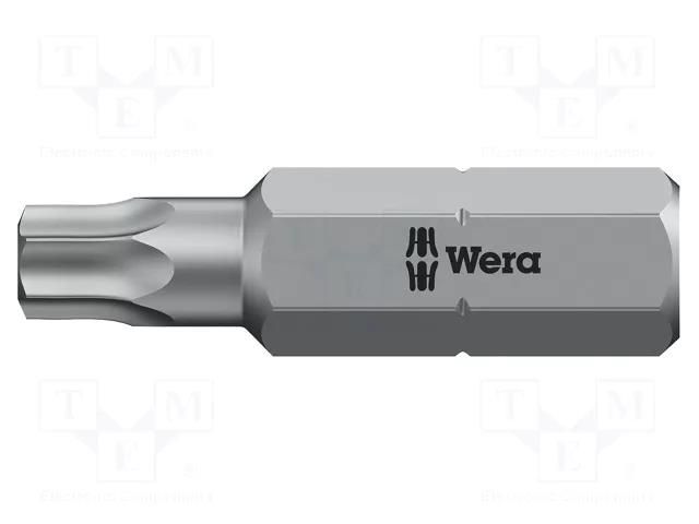 Screwdriver bit; Torx® with protection; T25H; Overall len: 25mm WERA WERA.867/BO/25