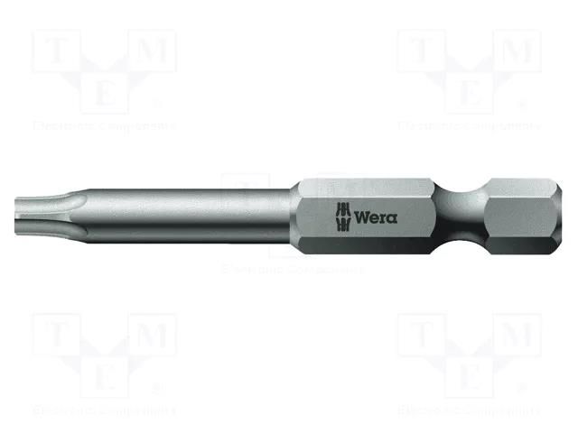 Screwdriver bit; Torx®; TX02; Overall len: 50mm WERA WERA.867/4Z/2