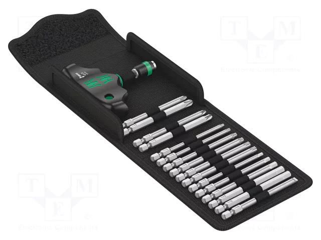 Kit: screwdrivers; hex key,Phillips,Pozidriv®,slot,Torx® WERA WERA.05057470001