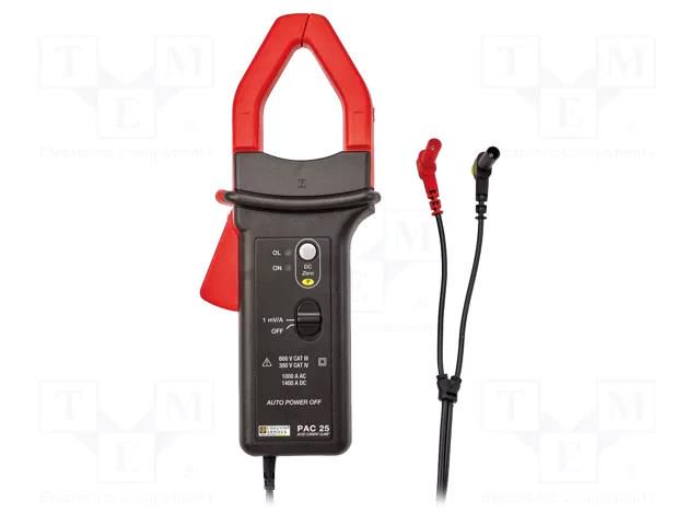 AC/DC current clamp adapter; Øcable: 39mm; I DC: 1.4kA; I AC: 1kA CHAUVIN ARNOUX CA-PAC25