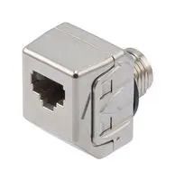 MOD ADAPTOR, RJ45 JACK - M12 JACK, 8P8C M12XFP-RJ45F