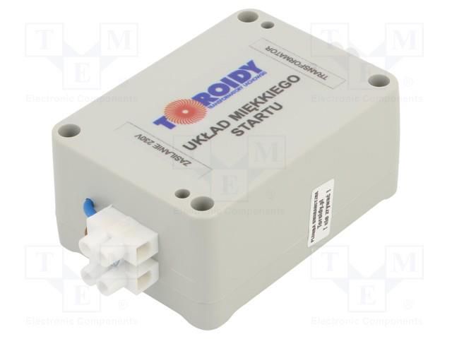 Soft-start module; screw; 4kW; 17A; 65x89x43mm; 230VAC TOROIDY UMS-4KVA