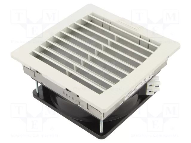 Fan: AC; axial; 230VAC; 70m3/h; 44dBA; IP54; 145x75x145mm; grey WEIDMÜLLER FF-EMC-22-54-GY