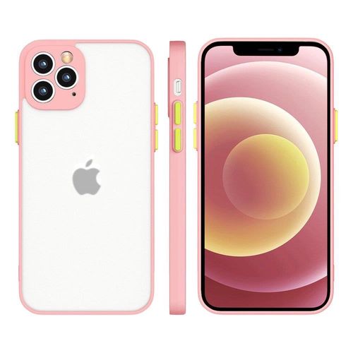 Milky Case silicone flexible translucent case for iPhone 11 Pro pink, Hurtel 9145576221433 9145576221433