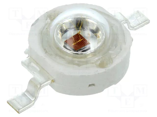 Power LED; red; EMITER; 140°; 350mA; 650÷670nm; 1W; 2÷3VDC OPTOSUPPLY OSR7XNE1E1E